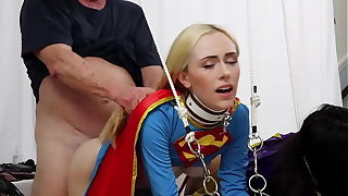 Candy White / Viva Athena “Supergirl Solo 1-3” Bondage Doggystyle Cowgirl Blowjobs Deepthroat Oral Sex Facial Cumshot